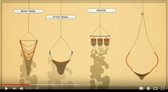 Figure 1. Screenshot of animation 1, showing the different impacts of different fishing gears.