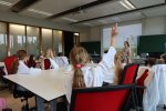 Basisschoolkinderen ontdekken smaken tijdens Junior Science Lab Smaak in Wageningen.