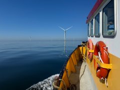 Onderweg naar windpark Hollandse Kust Zuid met de WR147 Onderweg naar windpark Hollandse Kust Zuid met de WR147