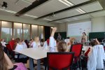 Basisschoolkinderen ontdekken smaken tijdens Junior Science Lab Smaak in Wageningen.