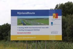 Bord Rijnlandroute