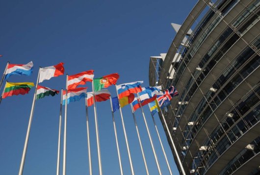 EU country flags