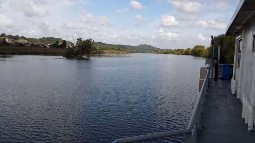 One of the previous sampling locations (river Meuse, 2016)