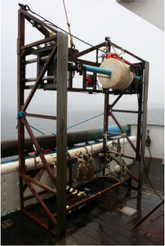 Figure 2.The towed sledge used to tow the range of gear components. Figure 2.The towed sledge used to tow the range of gear components.