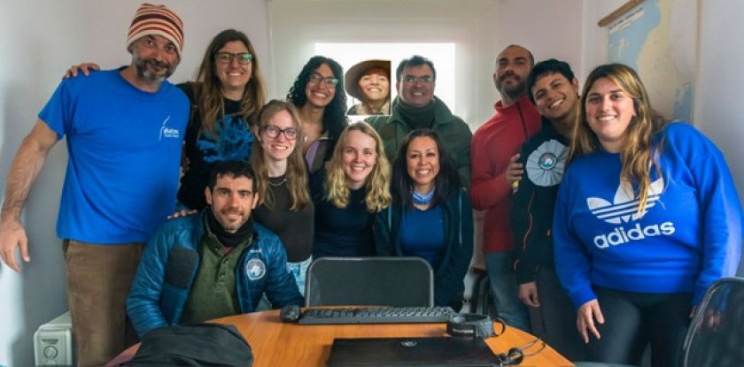 The scientific team hosted by the Artigas station from December 22, 2024 until January 8, 2025 The scientific team hosted by the Artigas station from December 22, 2024 until January 8, 2025